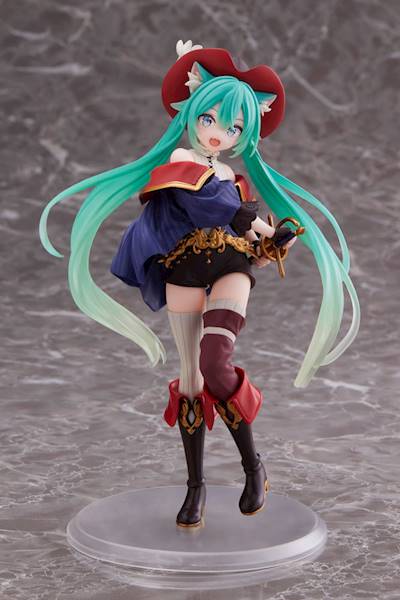Statuetka Puss in Boots - Hatsune Miku PVC Statue Wonderland 18 cm