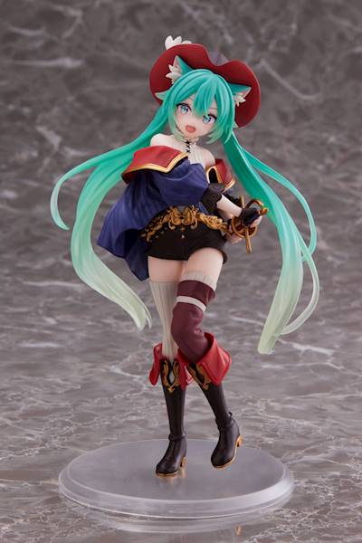 Statuetka Puss in Boots - Hatsune Miku PVC Statue Wonderland 18 cm