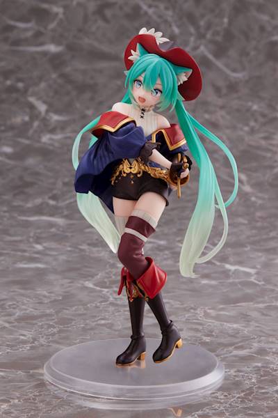 Statuetka Puss in Boots - Hatsune Miku PVC Statue Wonderland 18 cm