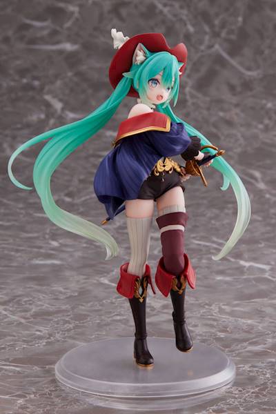 Statuetka Puss in Boots - Hatsune Miku PVC Statue Wonderland 18 cm