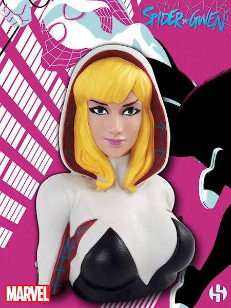 Skarbonka Spider-Gwen - Marvel Comics Deluxe 20 cm