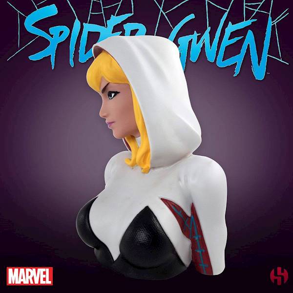 Skarbonka Spider-Gwen - Marvel Comics Deluxe 20 cm