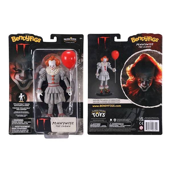 Statuetka Pennywise - IT Bendyfigs Bendable 19 cm