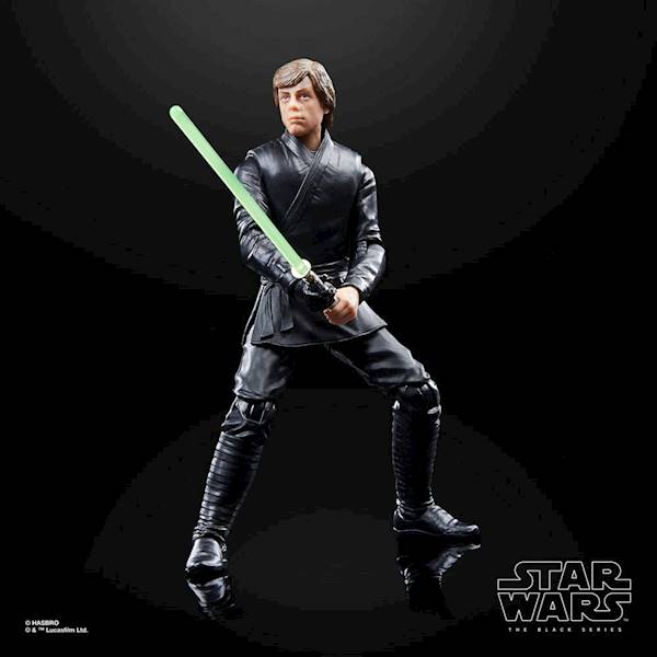 Luke Skywalker & Grogu - Star Wars: The Book of Boba Fett Black Series 15 cm