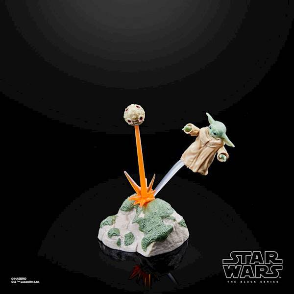 Luke Skywalker & Grogu - Star Wars: The Book of Boba Fett Black Series 15 cm