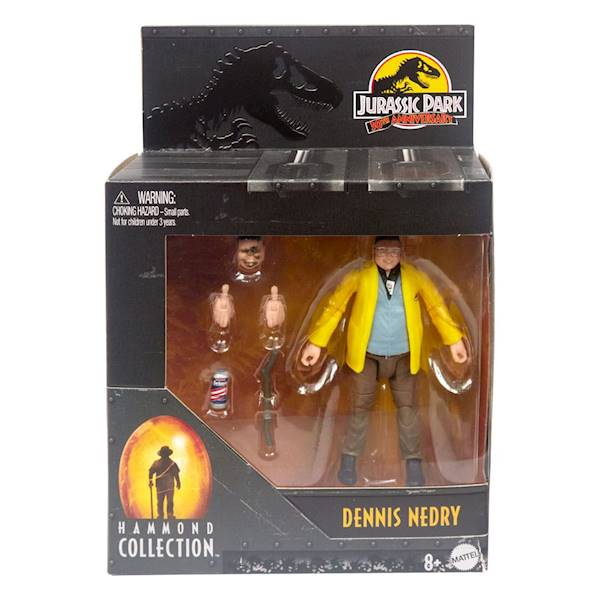Dennis Nedry - Jurassic Park Hammond Collection 9 cm