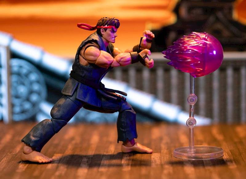 Ultra Street Fighter II: Evil Ryu - The Final Challengers SDCC 2023 Exclusive 15 cm
