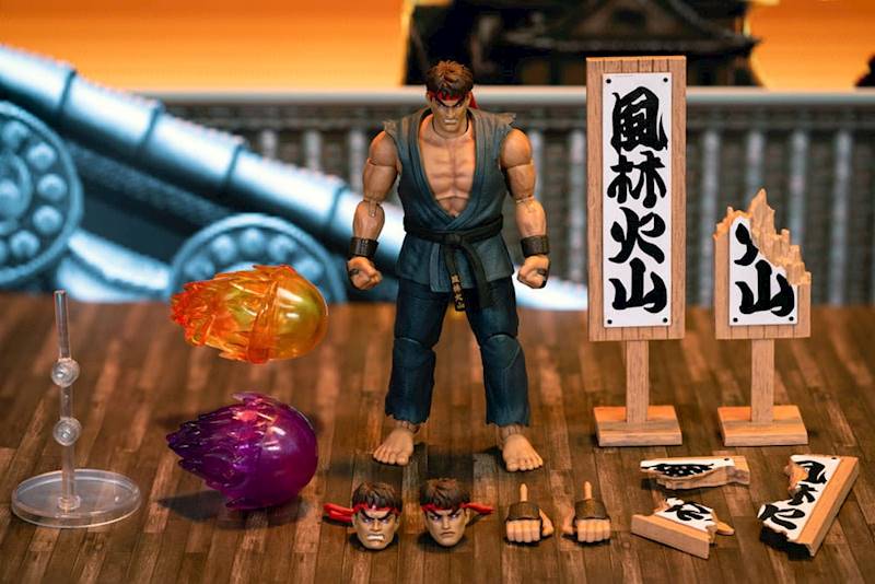 Ultra Street Fighter II: Evil Ryu - The Final Challengers SDCC 2023 Exclusive 15 cm