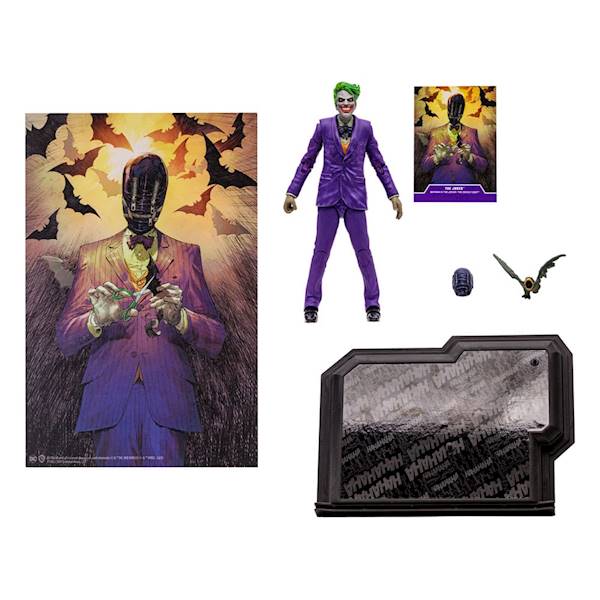 The Joker (Gold Label) - Batman & The Joker: The Deadly Duo DC Multiverse 18 cm