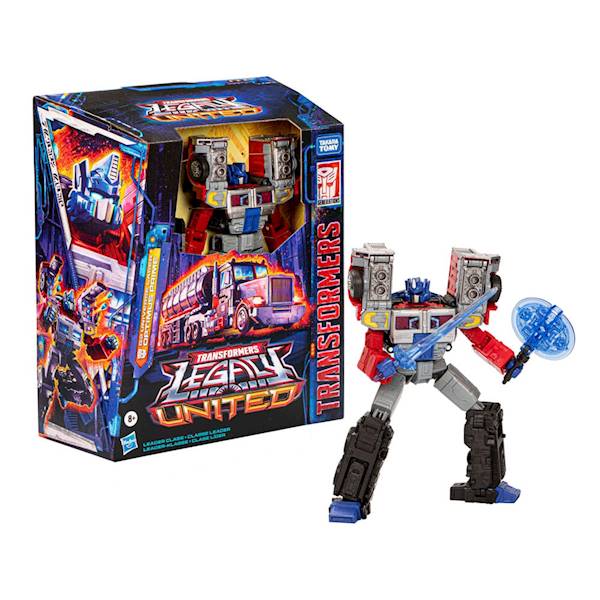 Transformers: Laser Optimus Prime - Generations Legacy United Leader Class G2 Universe 19 cm