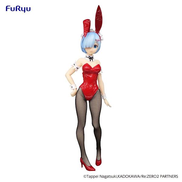 Re:Zero BiCute Bunnies Rem Red Color ver. 29 cm