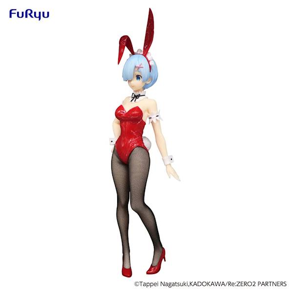 Re:Zero BiCute Bunnies Rem Red Color ver. 29 cm