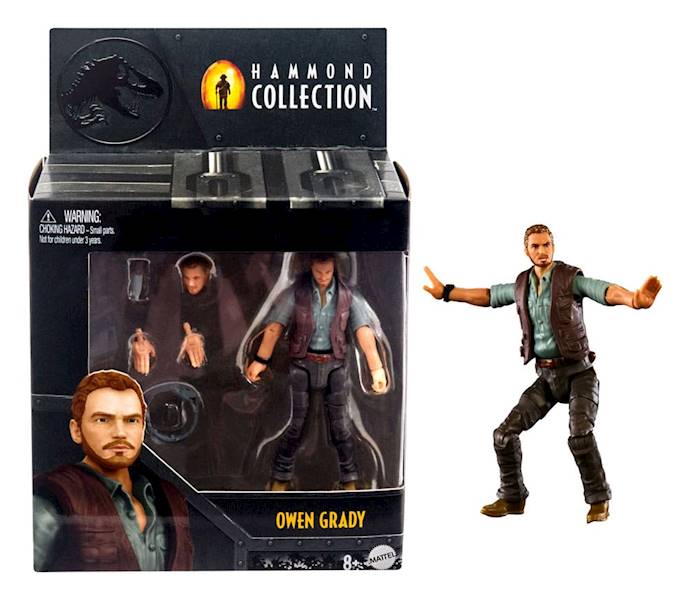 Jurassic Park Hammond Collection - Owen Grady 10 cm