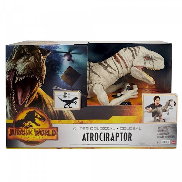 JURASSIC WORLD DOMINION KOLOSALNY ATROCIRAPTOR 46 cm