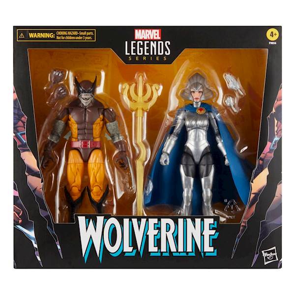 Wolverine 50th Anniversary: 2-Pack Wolverine & Lilandra Neramani - Marvel Legends 15 cm