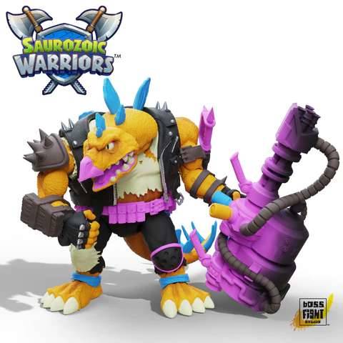 Saurozoic Warriors: Marr Ossis 14 cm