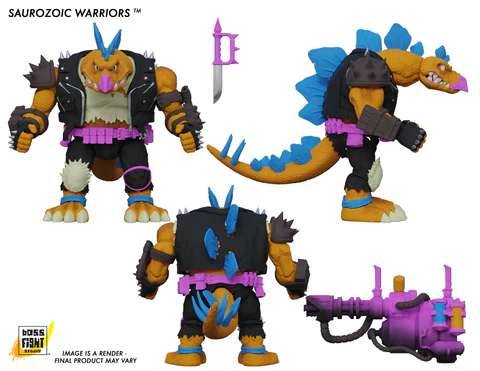 Saurozoic Warriors: Marr Ossis 14 cm