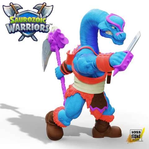 Saurozoic Warriors: Range Brakhion 14 cm