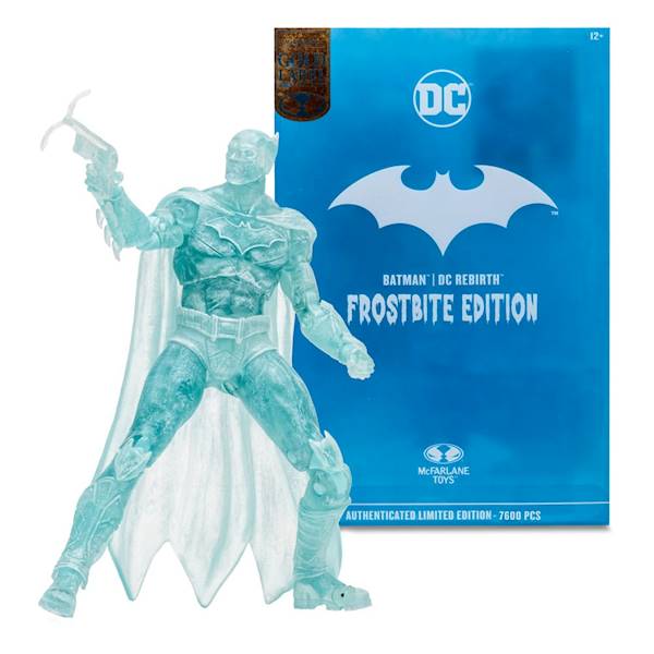 DC Multiverse: Batman - (DC Rebirth) Frostbite Edition (Gold Label) 18 cm