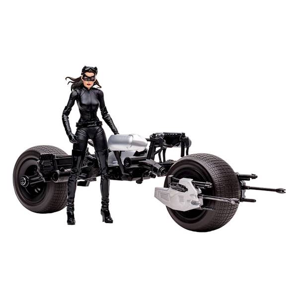 Batpod with Catwoman: DC Multiverse Vehicle - The Dark Knight Rises