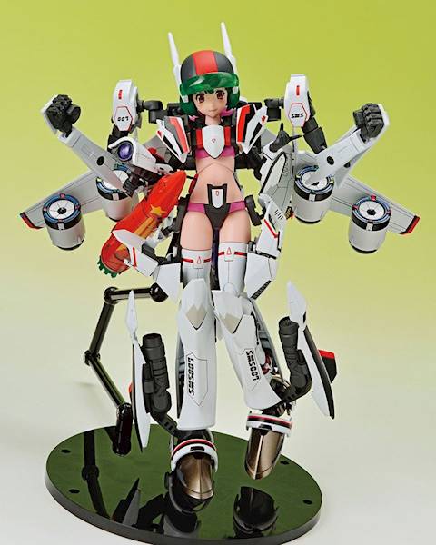 Macross F V.F.G. VF-25F Messiah Ranka Lee 22 cm