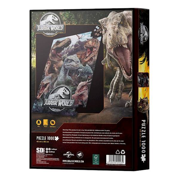 Puzzle Jurassic World Plakat (1000)