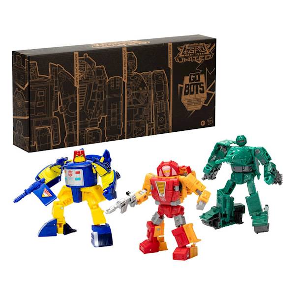 3-Pack Go-Bot Guardians - Transformers Legacy United Deluxe Class 14 cm