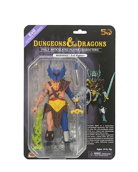 Dungeons & Dragons: Warduke on Blister Card - 50th Anniversary 18 cm