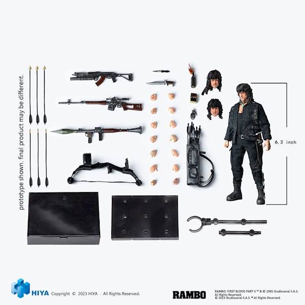 John Rambo: First Blood 1/12 - 16 cm