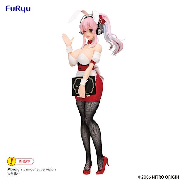 Super Sonico: BiCute Bunnies - Super Sonico Waitress Ver. 28 cm