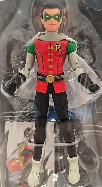 Robin (Batman: Reborn) 7in Figure z Komiksem (Page Punchers)