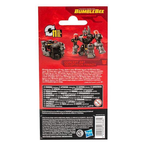 Transformers: Concept Art Decepticon Frenzy - Bumblebee Studio Series Core Class 9 cm