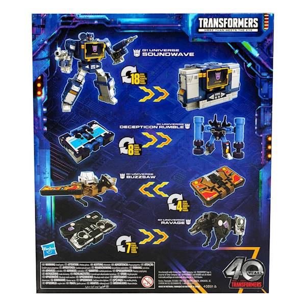 Transformers: Soundwave - Legacy United Voyager Class G1 Universe 18 cm