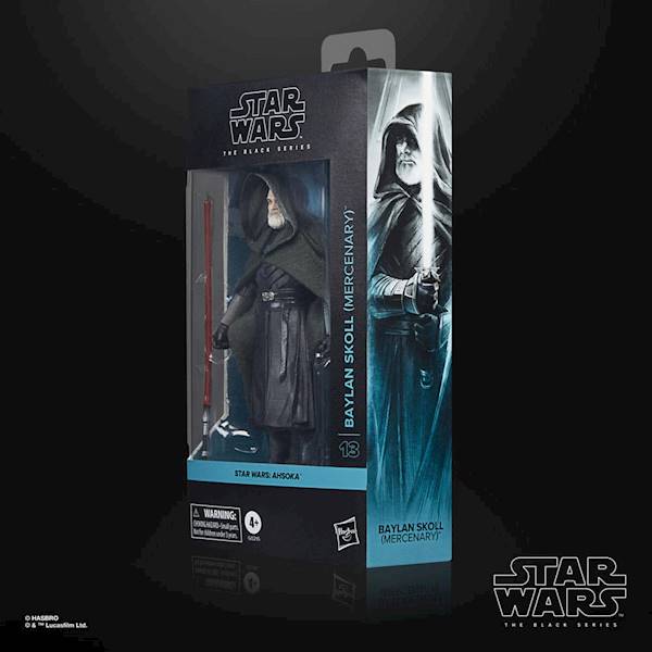 [OUTLET] Star Wars: Ahsoka - Baylan Skoll (Mercenary) - Black Series 15 cm