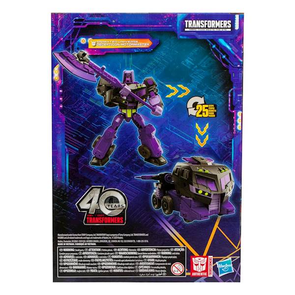 Transformers: Motormaster - Legacy United Voyager Class Animated Universe Decepticon 18 cm
