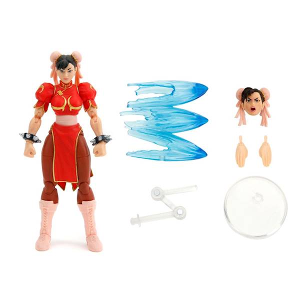 Ultra Street Fighter II: The Final Challengers 1/12 Chun-Li Player 2 Red Ver. 15 cm
