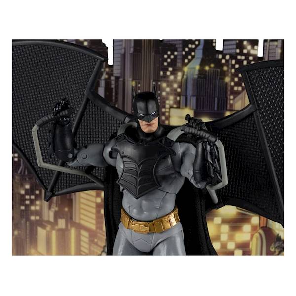 Batman with Bat-Glider (The Thirteenth Hour) (Gold Label) 18 cm