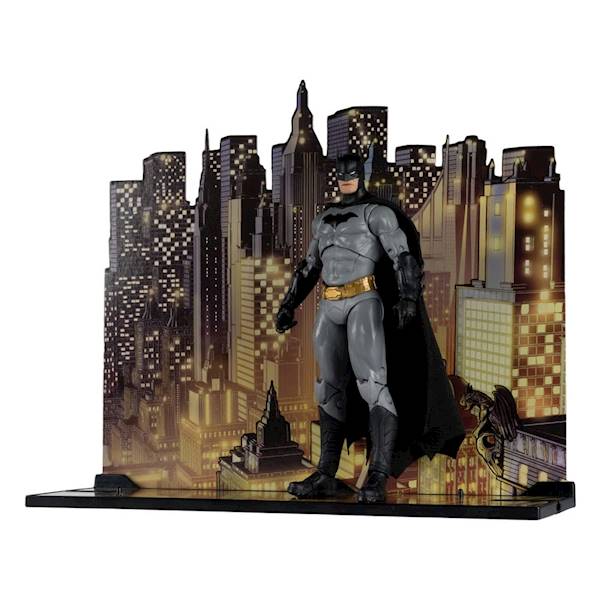 Batman with Bat-Glider (The Thirteenth Hour) (Gold Label) 18 cm