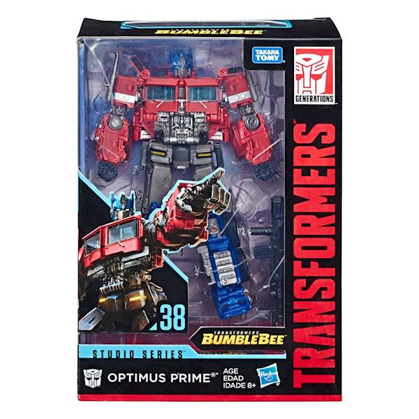 Transformers: 38 Optimus Prime - Studio Series Voyager, Bumblebee Movie 17 cm