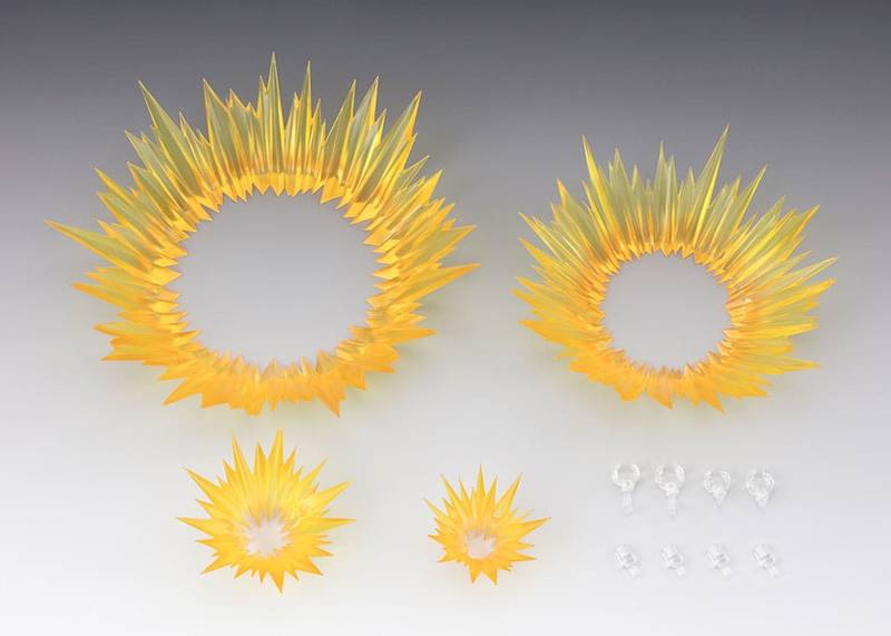 Tamashii Effect: Accessory Shock Impact Yellow Ver. dla figurek S.H.Figuarts
