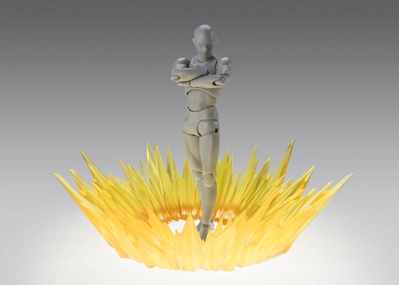 Tamashii Effect: Accessory Shock Impact Yellow Ver. dla figurek S.H.Figuarts