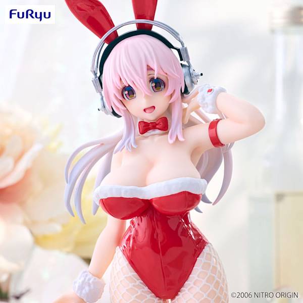[PRZEDSPRZEDAŻ] Super Sonico BiCute Bunnies PVC Red Color Ver. 30 cm