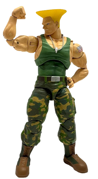 Ultra Street Fighter II: The Final Challengers 1/12 Guile 15 cm