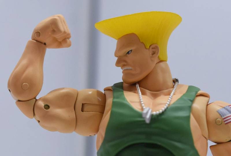 Ultra Street Fighter II: The Final Challengers 1/12 Guile 15 cm