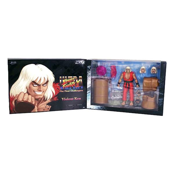 Ultra Street Fighter II: The Final Challengers 1/12 Violent Ken Next Level SDCC 2024 Exclusive 15 cm