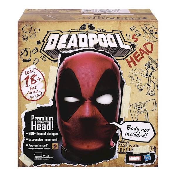Premium Interactive Deadpool's Head - Marvel Legends