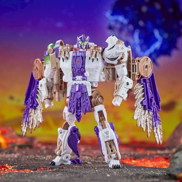 Transformers: Tigerhawk - Generations Legacy United Leader Class Beast Wars Universe 19 cm