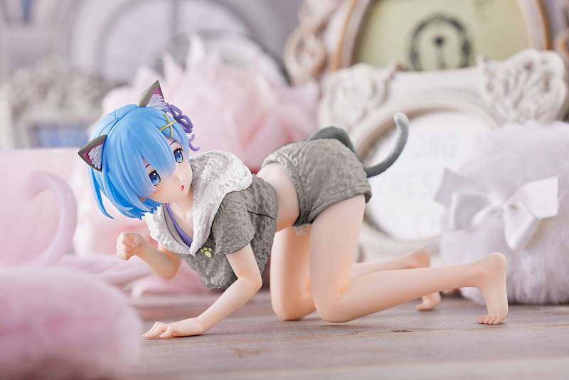 Re:Zero - Starting Life in Another World PVC Rem Cat Roomwear Version Reedycja