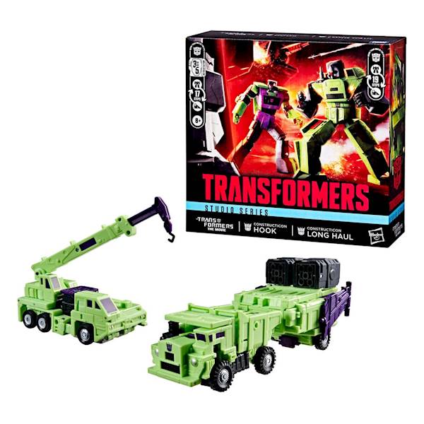 [PRZEDSPRZEDAŻ] Transformers: The Movie - 2-Pack Constructicon Hook & Constructicon Long Haul 16 cm