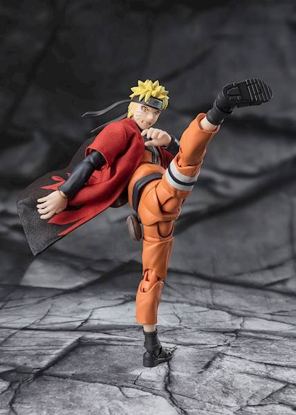 Naruto Shippuden: Naruto Uzumaki (Sage Mode) - Savior of Konoha S.H. Figuarts 15 cm